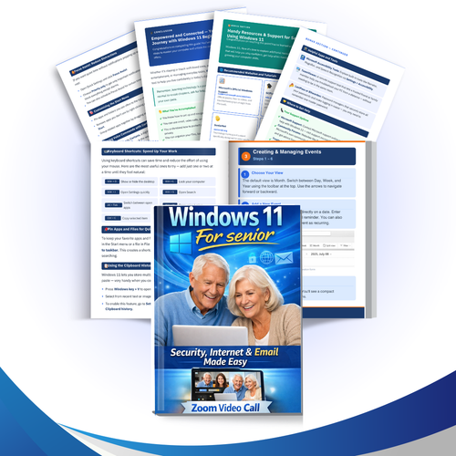 Windows 11 for Seniors: Security, Internet & Email Made Easy